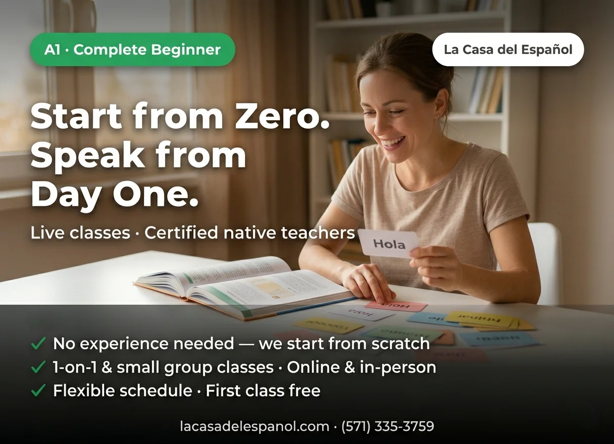Spanish A1 – Complete Beginner